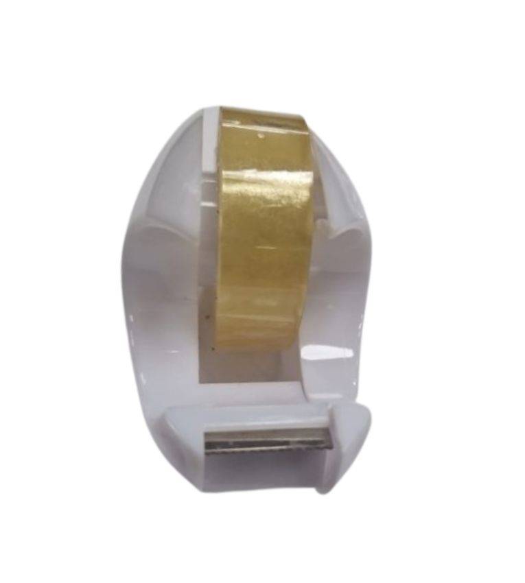 Dévidoir de ruban adhésif blanc